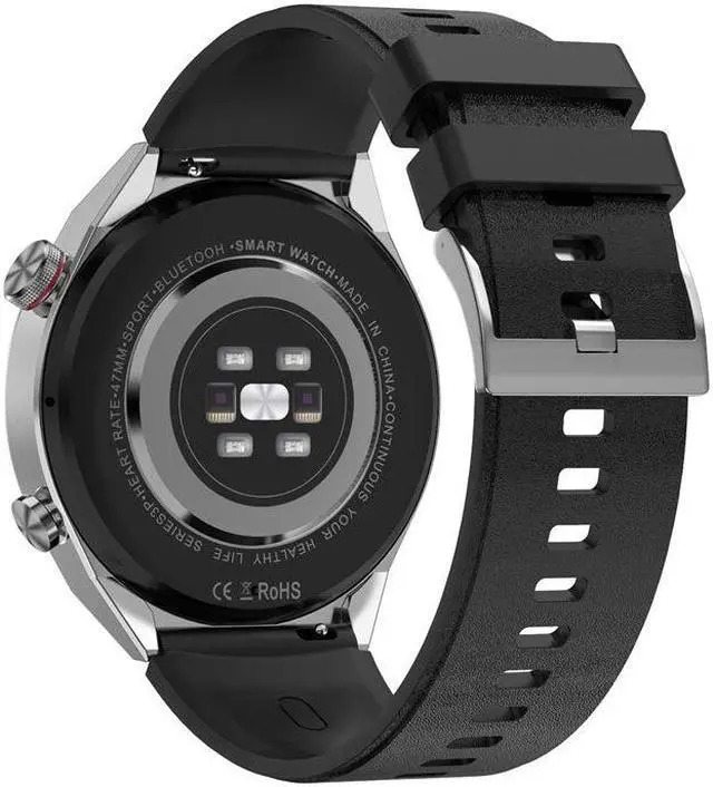 Alt view image 2 of 7 - Dt3mate Smart Watch Porsche Bluetooth Calling Heart Rate Blood Pressure Monitoring Offline Payment
