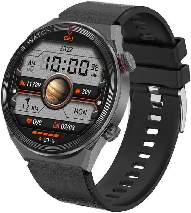 Alt view image 7 of 7 - Dt3mate Smart Watch Porsche Bluetooth Calling Heart Rate Blood Pressure Monitoring Offline Payment