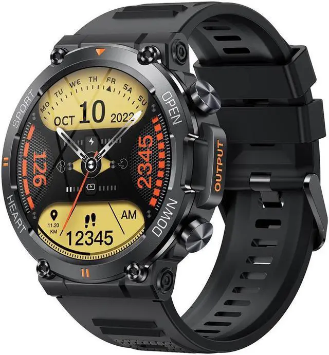 Alt view image 6 of 7 - K56Pro smartwatch fitness tracker Bluetooth call health test