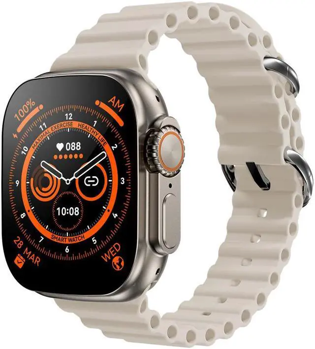 Alt view image 4 of 5 - Zd8 Ultra Max + Bluetooth Calling 2.2-Inch Hd Large Screen Waterproof Compass Sports Watch