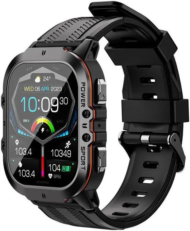 Main image of C26 Smart Watch Amoled Screen Bluetooth Call Three Prevention Outdoor Exercise Heart Rate Blood Oxygen Monitoring