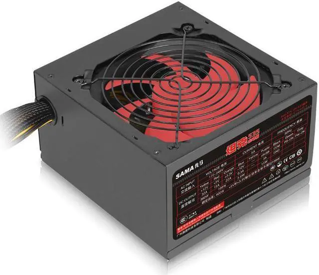 Alt view image 2 of 5 - Xianma Tank 535 Computer Desktop Host Power Supply Rated 400W Game Mute Host Power Supply