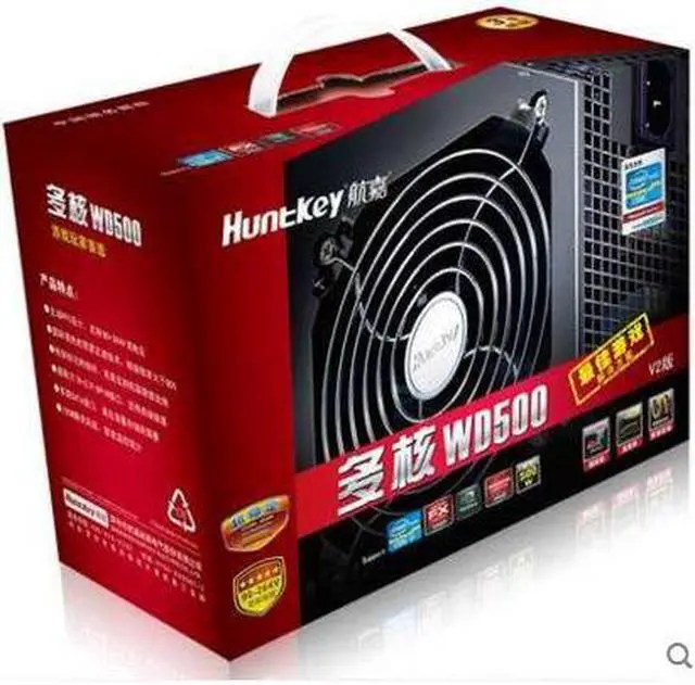 Main image of Hangjia Multi-Core Wd500 Computer Power Supply Desktop Power Supply Rated 500W Computer Main Chassis Power Supply