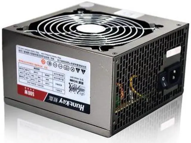 Alt view image 5 of 5 - Hangjia Multi-Core Wd500 Computer Power Supply Desktop Power Supply Rated 500W Computer Main Chassis Power Supply