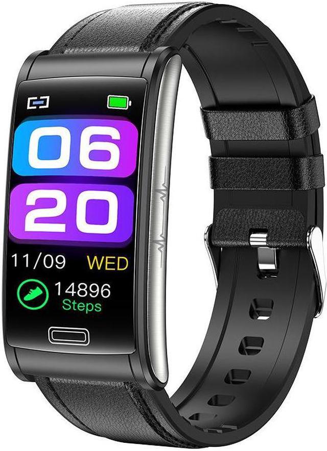 Alt view image 7 of 7 - E600 Smart Bracelet Non-Invasive Blood Glucose Ecg Blood Oxygen Blood Pressure Monitoring Pedometer Watch