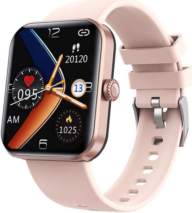 Alt view image 6 of 6 - F57l Smart Watch Body Temperature Heart Rate Blood Pressure Blood Oxygen Blood Glucose 1.91 Inch Pedometer Bracelet