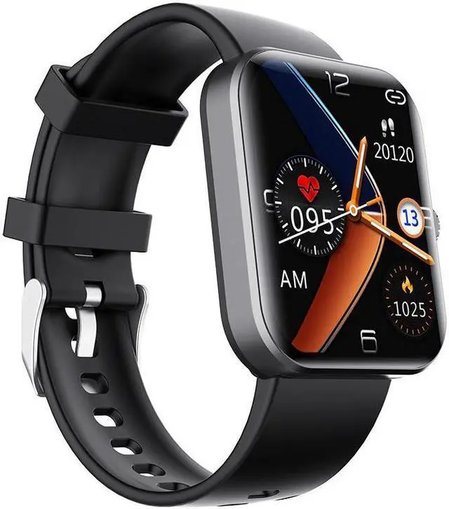 Alt view image 4 of 6 - F57l Smart Watch Body Temperature Heart Rate Blood Pressure Blood Oxygen Blood Glucose 1.91 Inch Pedometer Bracelet