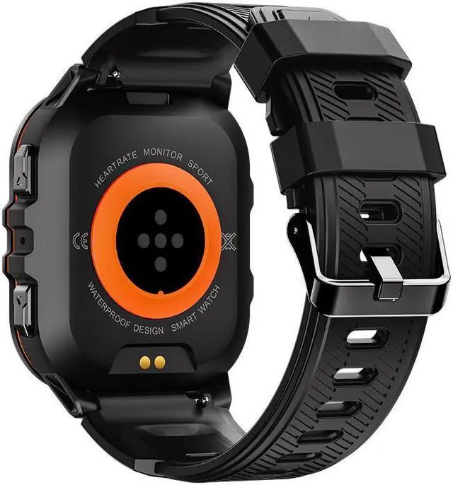 Alt view image 2 of 5 - C26 Smart Watch Amoled Call Three-Proof Outdoor Waterproof Heart Rate Blood Pressure Men's Photo Watch