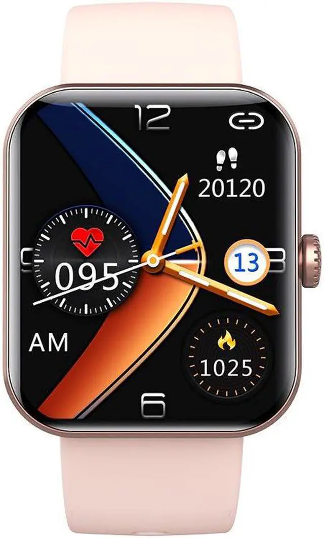 Alt view image 2 of 6 - F57l Smart Watch Body Temperature Heart Rate Blood Pressure Blood Oxygen Blood Glucose 1.91 Inch Pedometer Bracelet
