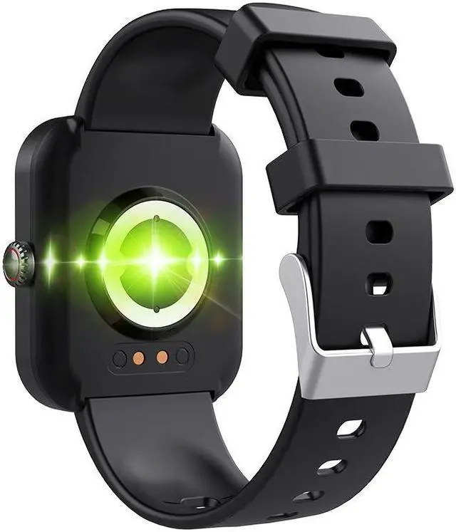 Alt view image 3 of 6 - F57l Smart Watch Body Temperature Heart Rate Blood Pressure Blood Oxygen Blood Glucose 1.91 Inch Pedometer Bracelet