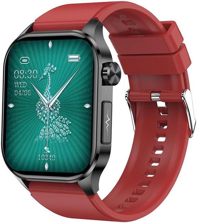 Alt view image 3 of 7 - Et580 Smart Watch Ecg Blood Glucose Uric Acid Blood Lipid Body Temperature Men's Photo Call Watch