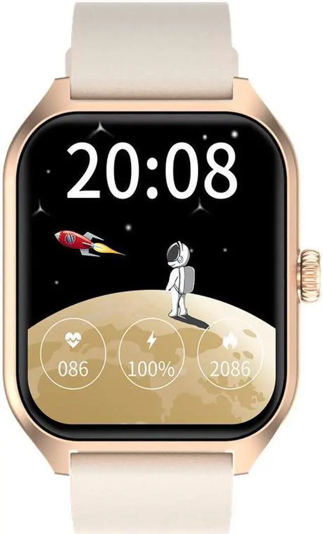 Alt view image 2 of 5 - Qx5 Smart Watch 1.96 Inch Bluetooth Call Blood Pressure Blood Oxygen Monitoring Multi-Function Phone Men's Watch