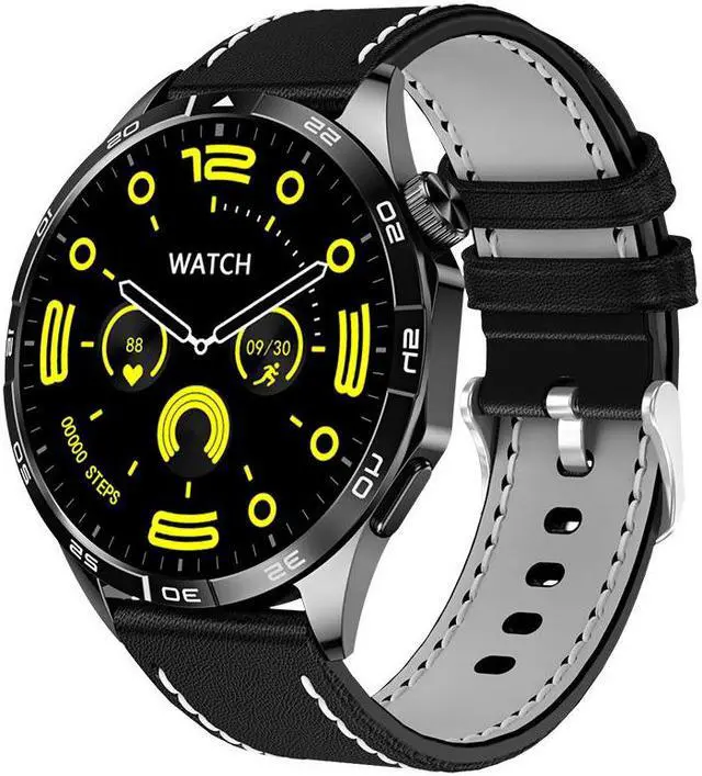 Alt view image 5 of 5 - Watch Gt4 Watch Bluetooth Call Step Movement Sleep Monitoring Blood Glucose Body Temperature Watch