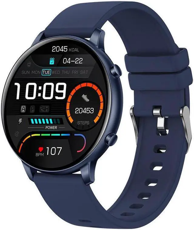 Alt view image 5 of 5 - G28 Smart Watch Bluetooth Call Heart Rate Blood Pressure Blood Oxygen Health Monitoring Men's Watch