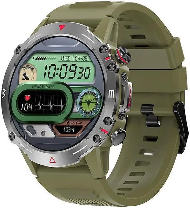 Main image of Hk87 Bluetooth Call Smart Watch Heart Rate Blood Pressure Three Prevention Men Photo Smart Watch