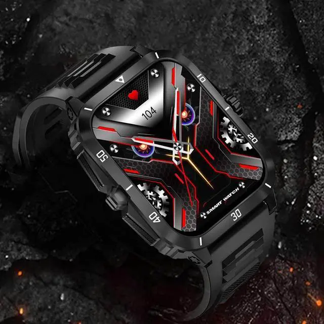 Alt view image 4 of 5 - Kt71 Smart Watch Outdoor Three-Proof Bluetooth Call 3 M Deep Waterproof Swimming Men's Watch