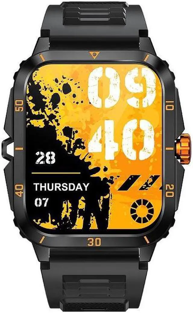 Alt view image 3 of 5 - Kt71 Smart Watch Outdoor Three-Proof Bluetooth Call 3 M Deep Waterproof Swimming Men's Watch