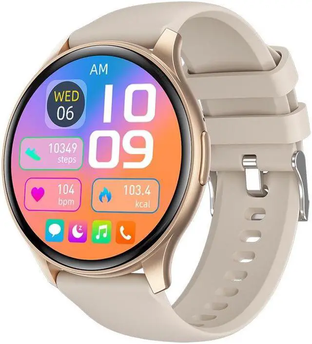 Alt view image 3 of 5 - Zw60 Smart Watch Amoled Round Screen Bluetooth Call Exercise Heart Rate Blood Pressure Men Photo Watch
