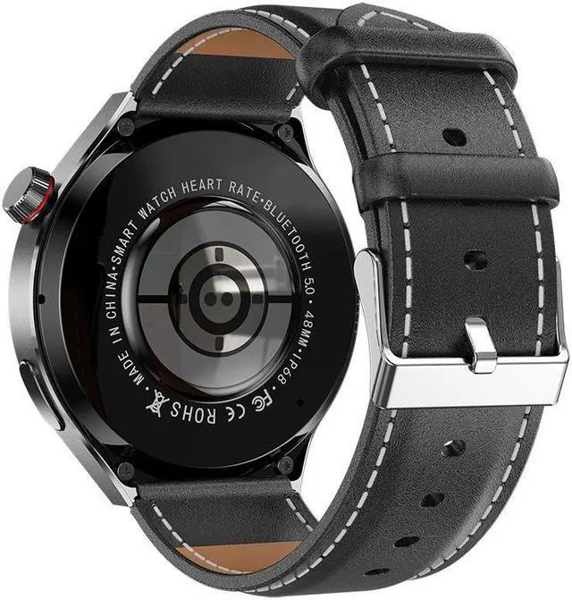 Alt view image 4 of 5 - Gt4pro Round Screen Smart Watch Bluetooth Call Heart Rate Blood Pressure Waterproof Sports Men's Blood Sugar Watch