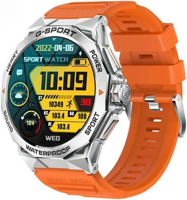 Alt view image 4 of 6 - K62 Smart Watch 1.43 Inch Amoled Round Screen Call Custom Dial Men's Watch