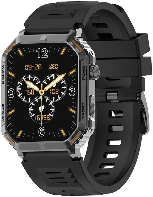 Alt view image 2 of 5 - G106 Smart Watch Bluetooth Call Heart Rate Oxygen Blood Pressure Sleep Monitoring Step Meter Men's Watch