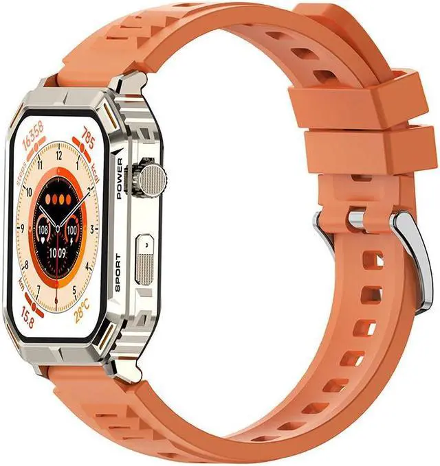 Alt view image 5 of 5 - G106 Smart Watch Bluetooth Call Heart Rate Oxygen Blood Pressure Sleep Monitoring Step Meter Men's Watch