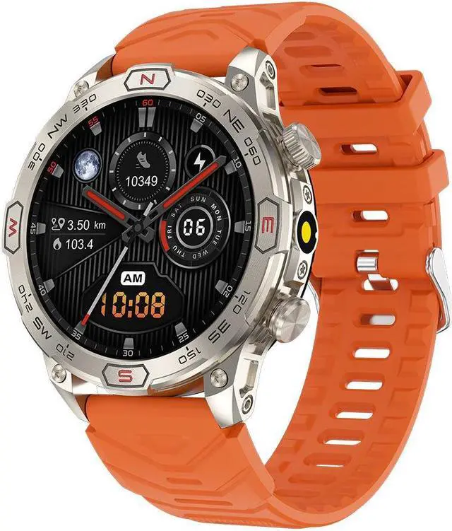 Alt view image 5 of 5 - Kc86 Smart Watch Hd Amloed Screen Bluetooth Call Heart Rate Blood Pressure Sports Smart Watch