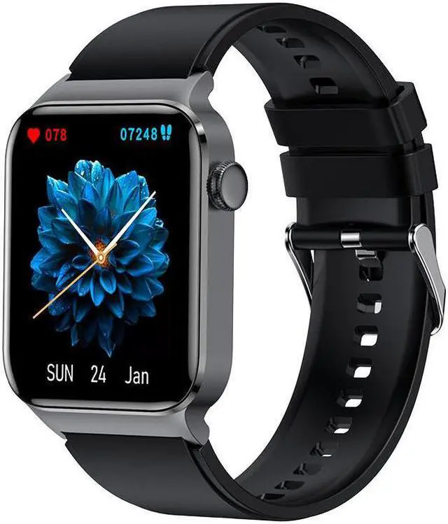 Alt view image 2 of 5 - T50 Smart Watch Bluetooth Call Heart Rate Blood Oxygen Blood Pressure Exercise Pedometer Men's Watch