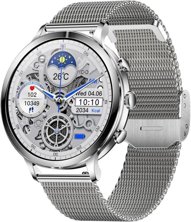 Alt view image 5 of 5 - V61 Female Smart Watch Heart Rate Blood Pressure Sleep Monitoring Step Counting 1.39 'Inch Call Bracelet