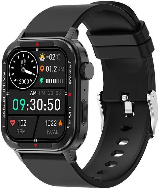 Main image of G96 Smart Watch Heart Rate Blood Pressure Blood Oxygen Pedometer Men's Photo Silicone Waterproof Watch