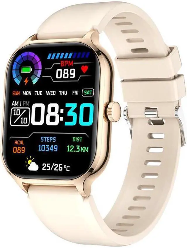Alt view image 6 of 7 - Z49 Smart Watch 2.01-Inch Heart Rate Blood Pressure Exercise Pedometer Men's Bracelet