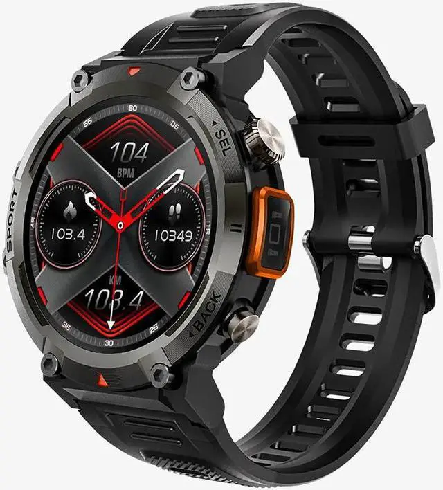 Main image of S100 Smart Watch Sports Outdoor Health Monitoring Heart Rate Blood Pressure Monitor Step Call Men's Watch