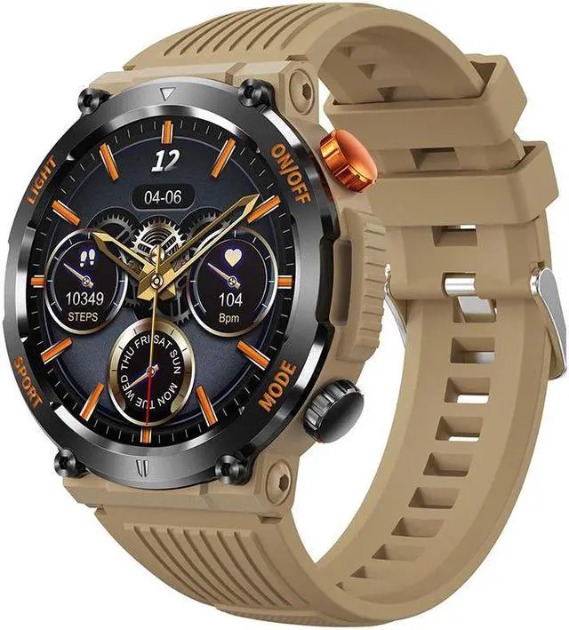 Main image of Ht17 Smart Watch Outdoor Heart Rate Blood Pressure Sports Round Bluetooth Calling Three-Proof Men's Watch