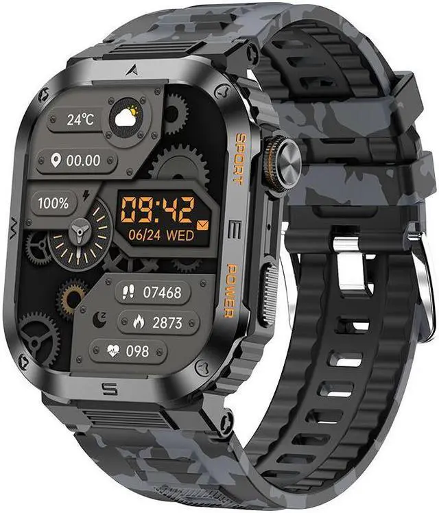 Alt view image 5 of 5 - Mt39 Smart Bracelet Sports Blood Oxygen Blood Pressure Monitoring Multi-Function Push Men's Step Counting Watch