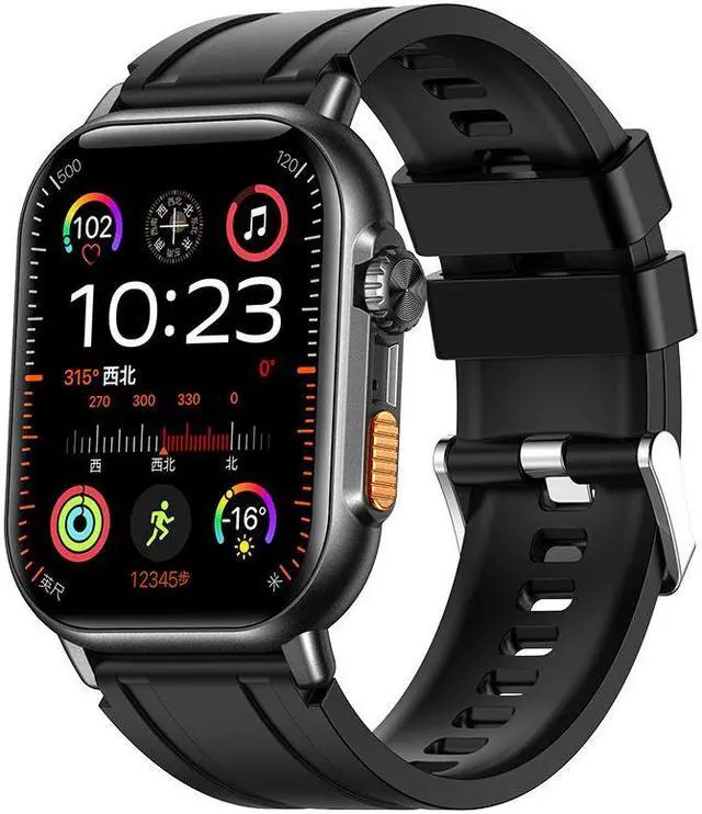 Main image of Tk23 Smart Watch Bluetooth Calling Heart Rate Blood Oxygen Blood Pressure Sleep Monitoring Step Counting Sports Men Bracelet