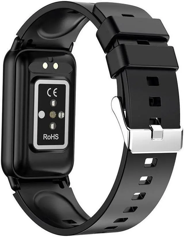 Alt view image 3 of 5 - Tk72 Smart Bracelet Blood Glucose Blood Pressure Body Temperature Pedometer Men's Photo Waterproof Multi-Sport Mode Watch