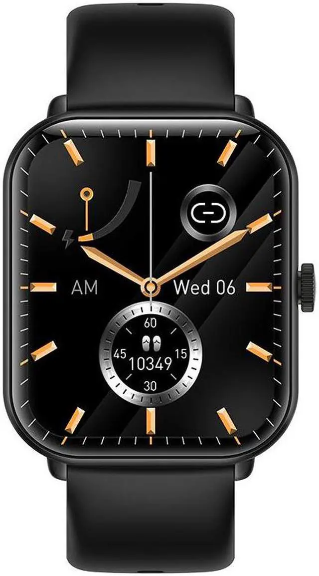 Alt view image 2 of 5 - L26 Smart Watch Heart Rate Bluetooth Talk Men's Watch Body Temperature 1.96-Inch Sports Phone Watch