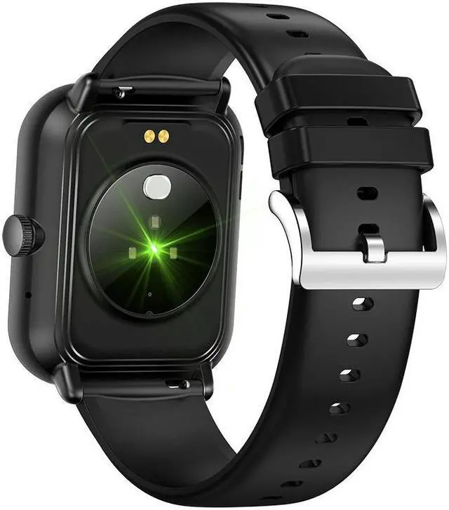 Alt view image 3 of 5 - L26 Smart Watch Heart Rate Bluetooth Talk Men's Watch Body Temperature 1.96-Inch Sports Phone Watch