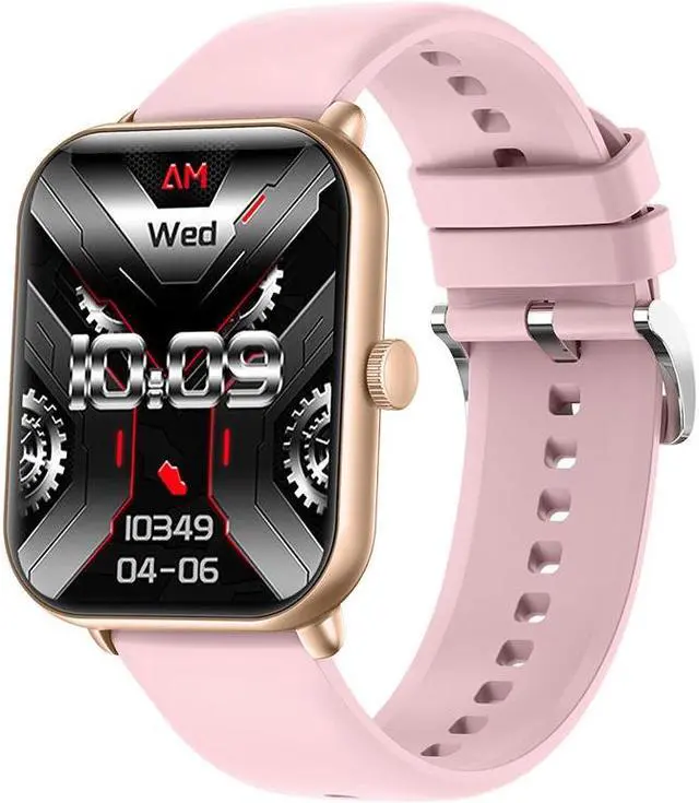 Alt view image 5 of 5 - L26 Smart Watch Heart Rate Bluetooth Talk Men's Watch Body Temperature 1.96-Inch Sports Phone Watch