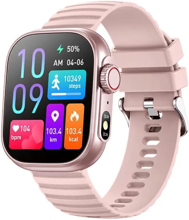 Alt view image 4 of 5 - Zw39 Smart Watch Heart Rate Blood Pressure Body Temperature Blood Oxygen Pedometer Bluetooth Calling Silicone Bracelet