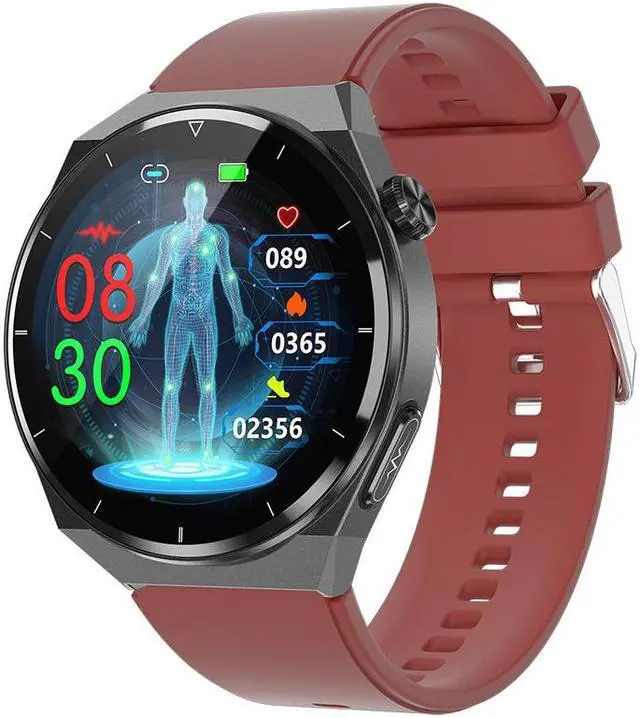 Alt view image 2 of 5 - Tk20 Smart Watch Non-Invasive Blood Glucose Body Temperature Heart Rate Ecg Blood Oxygen Monitor Photography Men's Waterproof Bracelet