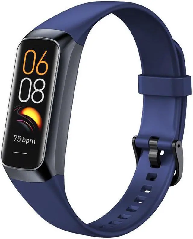 Main image of C60 Smart Bracelet Body Temperature Pedometer Heart Rate Blood Pressure Blood Oxygen 1.1 Inch Silicone Watch