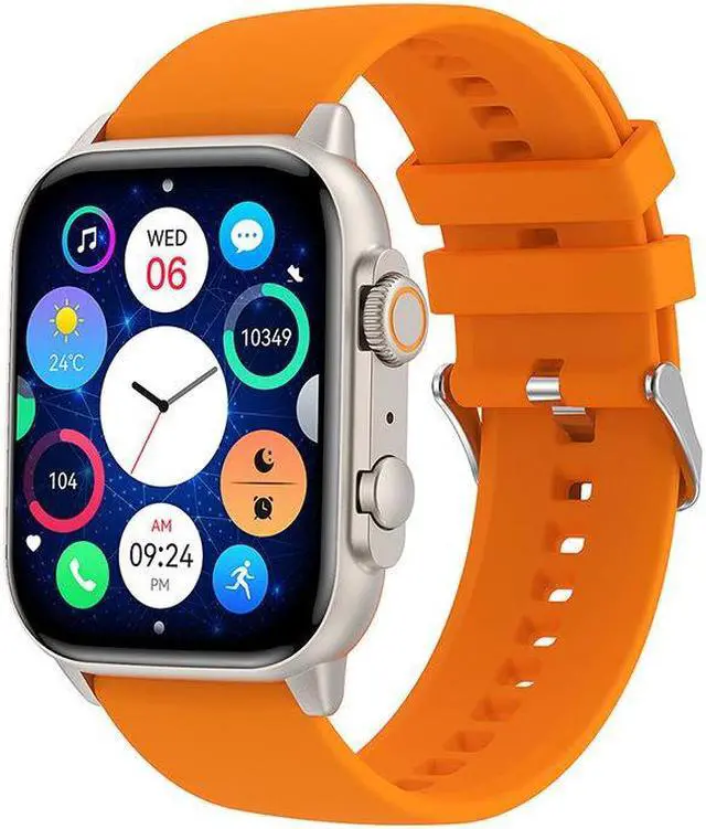 Main image of Hk95 Bluetooth Call Smart Watch 1.95 Inch Heart Rate Blood Pressure Blood Oxygen Sleep Detection Men's Watch