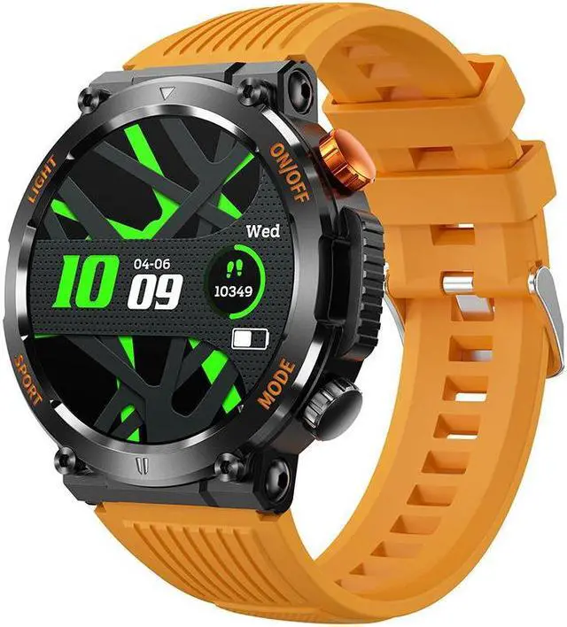 Main image of Ht17 Smart Watch Outdoor Heart Rate Blood Pressure Sports Round Bluetooth Calling Three-Proof Men's Watch