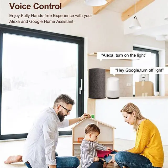 Alt view image 5 of 7 - Smart Switch Module For Alexa / Google Home / Tuya Smart Life APP 3CH WiFi