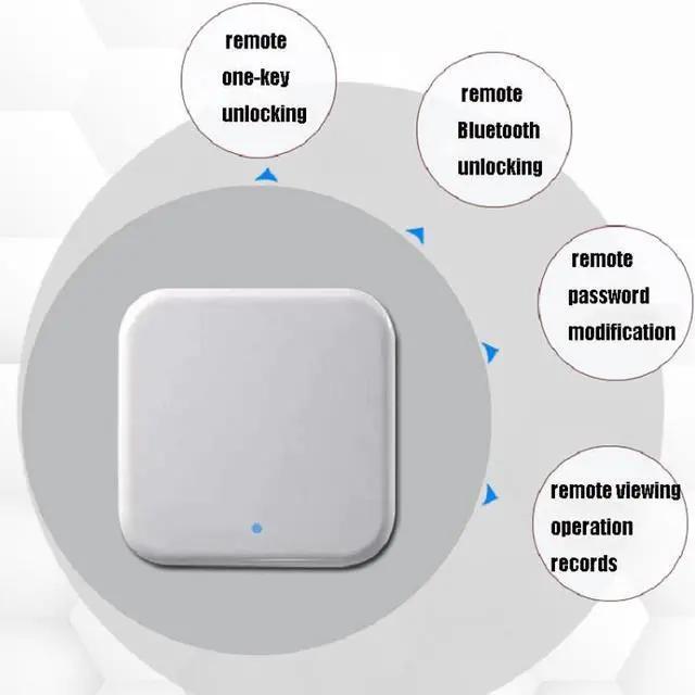 Alt view image 6 of 7 - G2 2.4G WiFi Smart Password Lock Gateway(White) G2 WiFi Gateway (White)