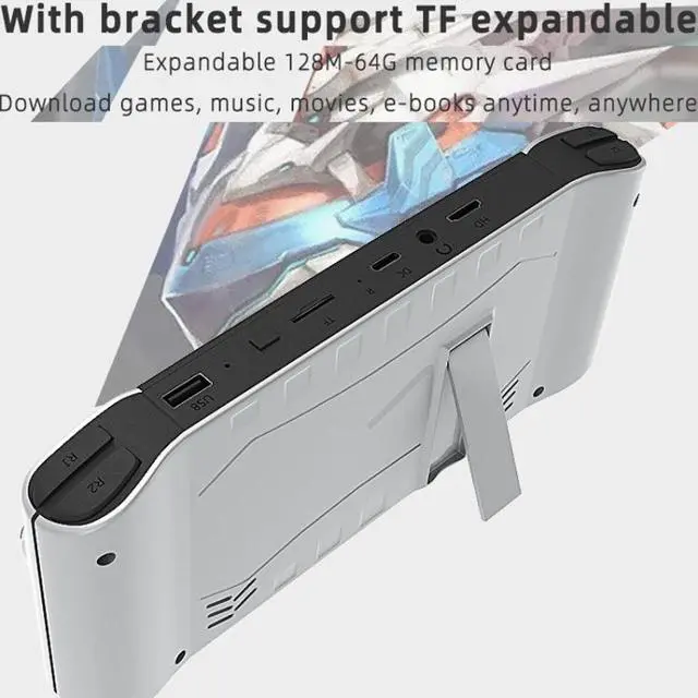 Alt view image 5 of 7 - Mecha Edition 8G Pocket Game Machine Support Doubles Matching Pocket Console Mecha Edition