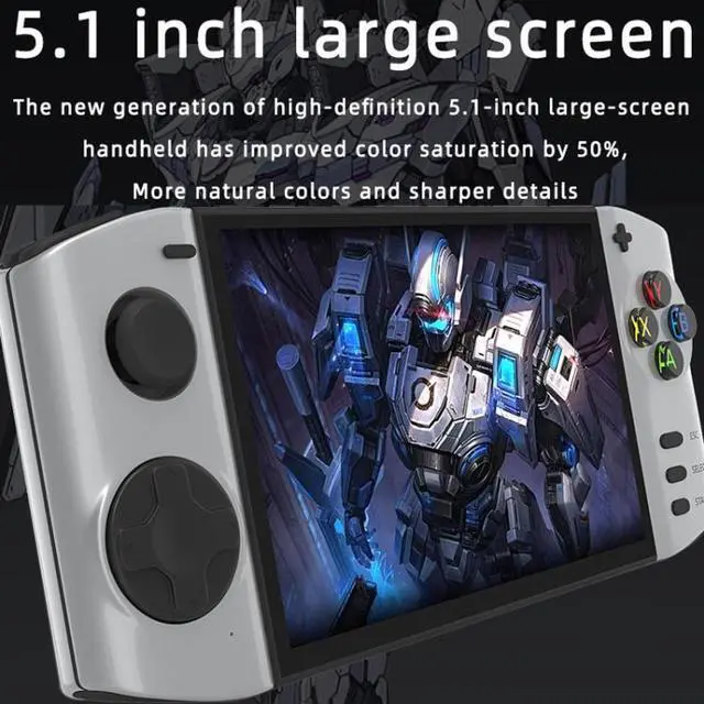 Alt view image 7 of 7 - Mecha Edition 8G Pocket Game Machine Support Doubles Matching Pocket Console Mecha Edition