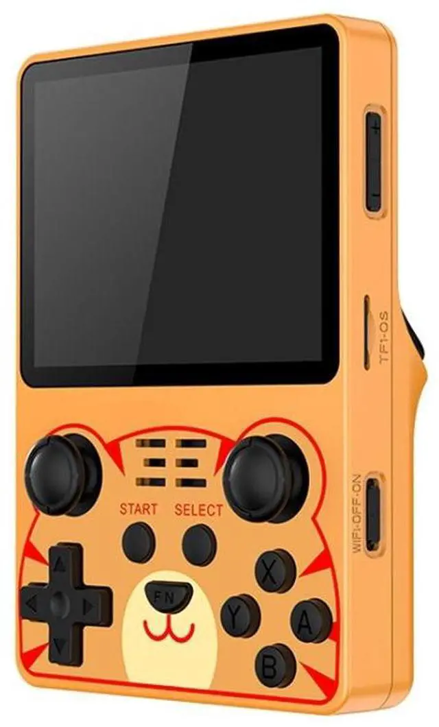 Alt view image 2 of 7 - RGB20S  3.5-Inch IPS Screen Retro Open Source Handheld Game Console 16GB Without Game (White)