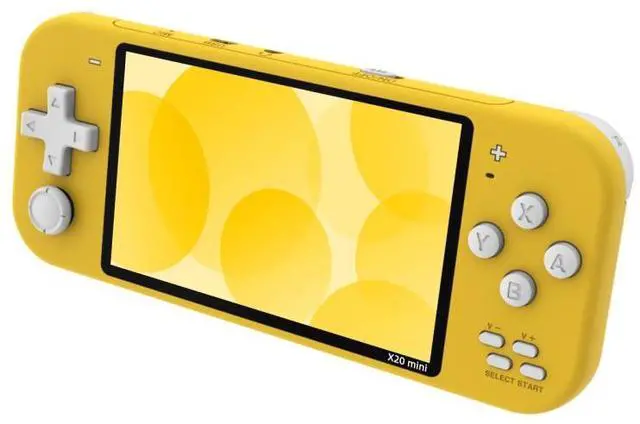 Main image of X20 mini Classic Games Handheld Game Console with 4.3 inch Screen & 8GB Memory X20 mini / Yellow (Yellow)